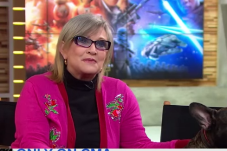 Screw You, 2016. With Carrie Fisher, It’s Personal