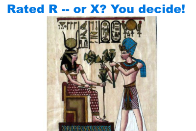 Osiris with text